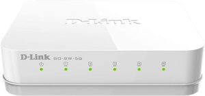 D-Link 5 Port Gigabit Ethernet Switch GO-SW-5G