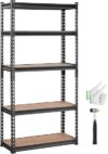 VEVOR 5-Tier Adjustable Heavy Duty Garage Shelves