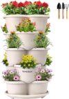 VIVOSUN 5 Tier Stackable Planter for Garden