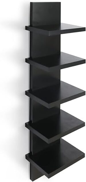 Bloddream 5 Tier Vertical Column Shelf Storage