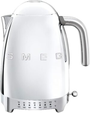 Smeg 50's Retro Stainless Steel Electric Kettle KLF04SSUS