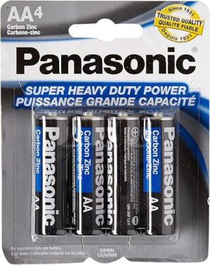 Panasonic 5734 16PC AA Batteries Super Heavy Duty