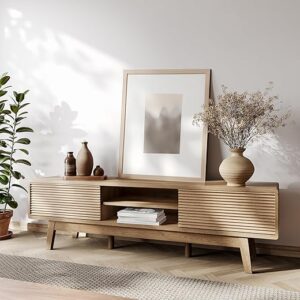 TOLEAD 59″ Mid Century Modern TV Console