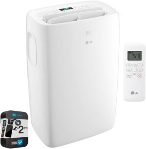 LG 6,000 BTU Portable Air Conditioner Bundle