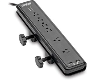 Tripp Lite 6 Outlet Surge Protector TLP606DMUSB