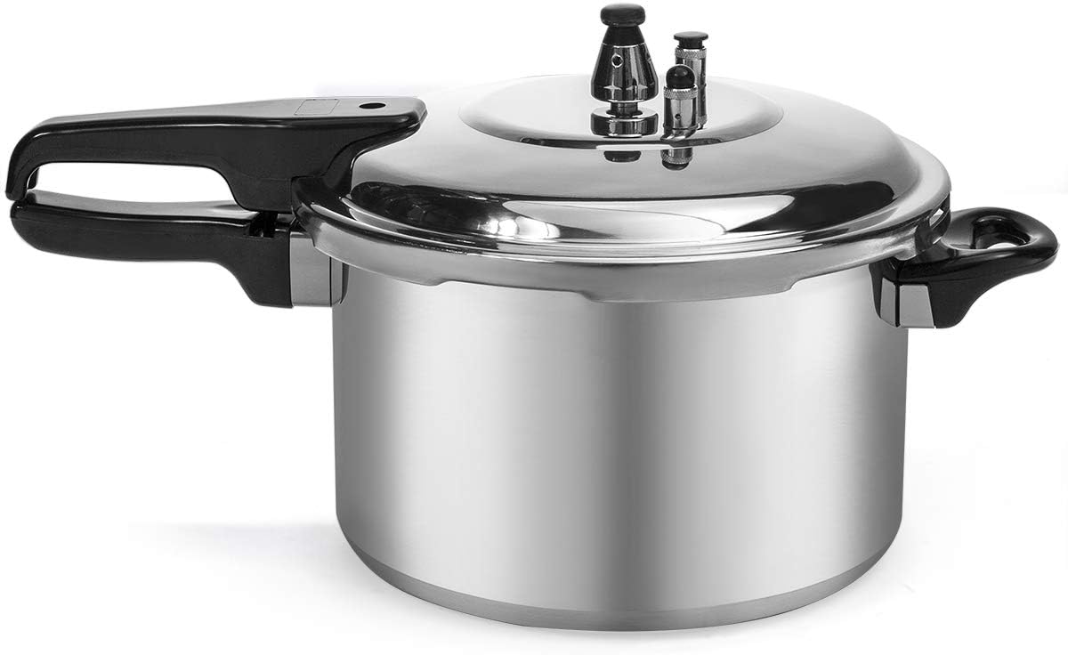 Stark USA 6-Quart Aluminum Stovetop Pressure Cooker