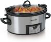 Crock-Pot 6 Quart Programmable Slow Cooker, CPSCVC60LL-S