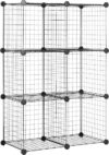 Amazon Basics 6 Storage Shelves With Cube Wire Grid