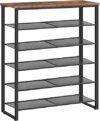 HOOBRO 6-Tier Shoe Organizer, Large Capacity