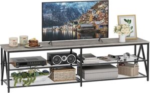 Katrawu 70" Industrial Style TV Stand Console