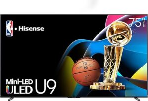 Hisense 75-Inch U9 Series 4K UHD TV (75U9N)