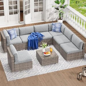 YITAHOME 8-Piece Outdoor Patio Furniture Set