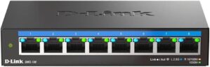 D-Link 8-Port 2.5GB Unmanaged Gaming Switch (DMS-108)