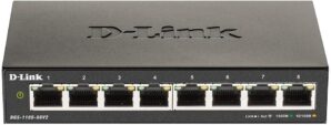 D-Link 8-Port Gigabit Smart Managed Switch DGS-1100-08V2