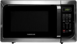 Farberware 900-Watt Microwave Oven, Stainless Steel