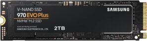 SAMSUNG 970 EVO Plus SSD 2TB – MZ-V7S2T0B/AM