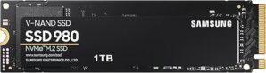 SAMSUNG 980 SSD 1TB NVMe M.2 Drive