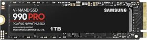 SAMSUNG 990 PRO 1TB PCIe 4.0 NVMe SSD (MZ-V9P1T0BW)