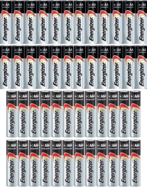Energizer AA + AAA Energizer Max Alkaline E91/E92 Batteries