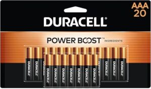 DURACELL AAA Batteries With Power Boost, 20 Count
