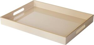 YXZHUOYU Acrylic Serving Tray With Handles
