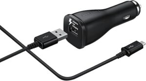 SAMSUNG Adaptive Fast Charging Car Charger - S7/S6/Note 4/5/Edge