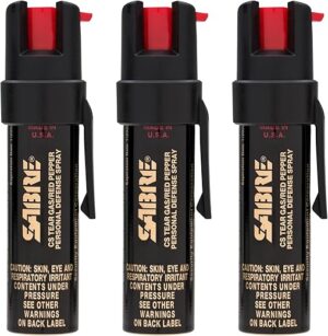 SABRE Advanced Pepper Spray, 3-in-1 Formula