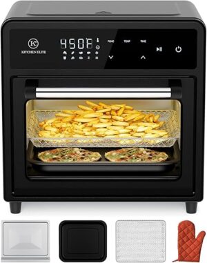 Kitchen Elite Air Fryer Toaster Oven Combo 12.6 QT