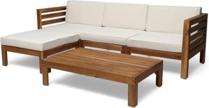 Christopher Knight Home Alice Outdoor 5 Piece Sofa Set
