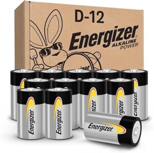 Energizer Alkaline Power D Batteries, 12 Count