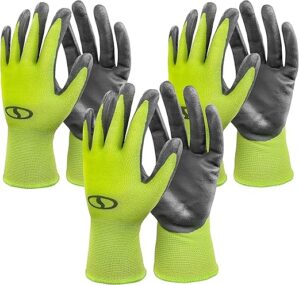 Sun Joe All-Purpose Reusable Nitrile Gloves