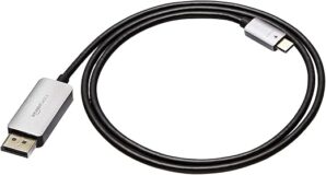 Amazon Basics Aluminum USB-C to DisplayPort Cable