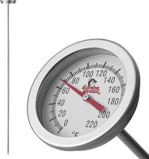 GARDEN WEASEL Analog Soil & Composting Thermometer – 98000-A