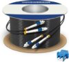 YUTIANHOME Armored Outdoor LC Fiber Optic Cable