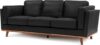 VALENCIA THEATER SEATING Artisan Leather Sofa 88” Nappa Leather