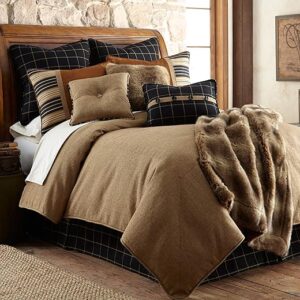 H HIEND ACCENTS Ashbury 5 Piece Super King Comforter Set