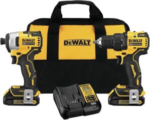 DEWALT Atomic 20V Max Cordless Drill Combo (DCK278C2)