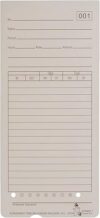 Acroprint ATR480 Time Clock Cards, 50 Count