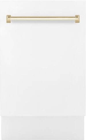 ZLINE Autograph Edition 18″ Top Control Dishwasher DWVZ-WM-18-G