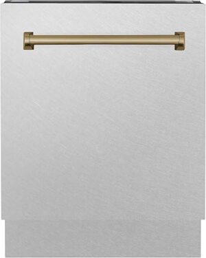 ZLINE Autograph Edition 24" Tall Tub Dishwasher DWVZ-SN-24-CB