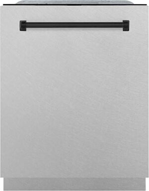 ZLINE Autograph Edition 24" Top Control Dishwasher DWMTZ-SN-24-MB