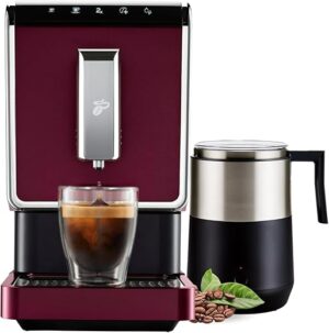 Tchibo Automatic Espresso & Coffee Machine, Red