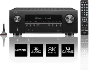 Denon AVR-S960H 8K Ultra HD 7.2 Channel Receiver