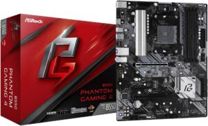 ASRock B550 Phantom Gaming 4 AMD AM4 Motherboard
