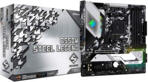 ASRock B550M Steel Legend Ryzen Motherboard