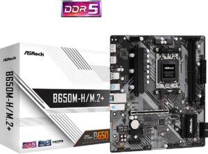 ASRock B650M-H/M.2+ Micro ATX Motherboard