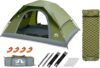 Night Cat Backpacking Tent With Inflatable Sleeping Pad