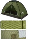 Night Cat Backpacking Tent with Wearable Sleeping Bag