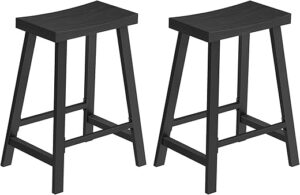 VASAGLE Bar Stools Set, 23.6 Inches High, ULBC074B56