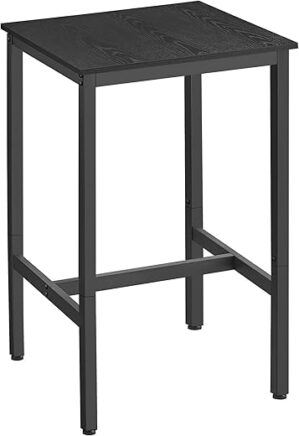VASAGLE Bar Table, High Top Pub Table